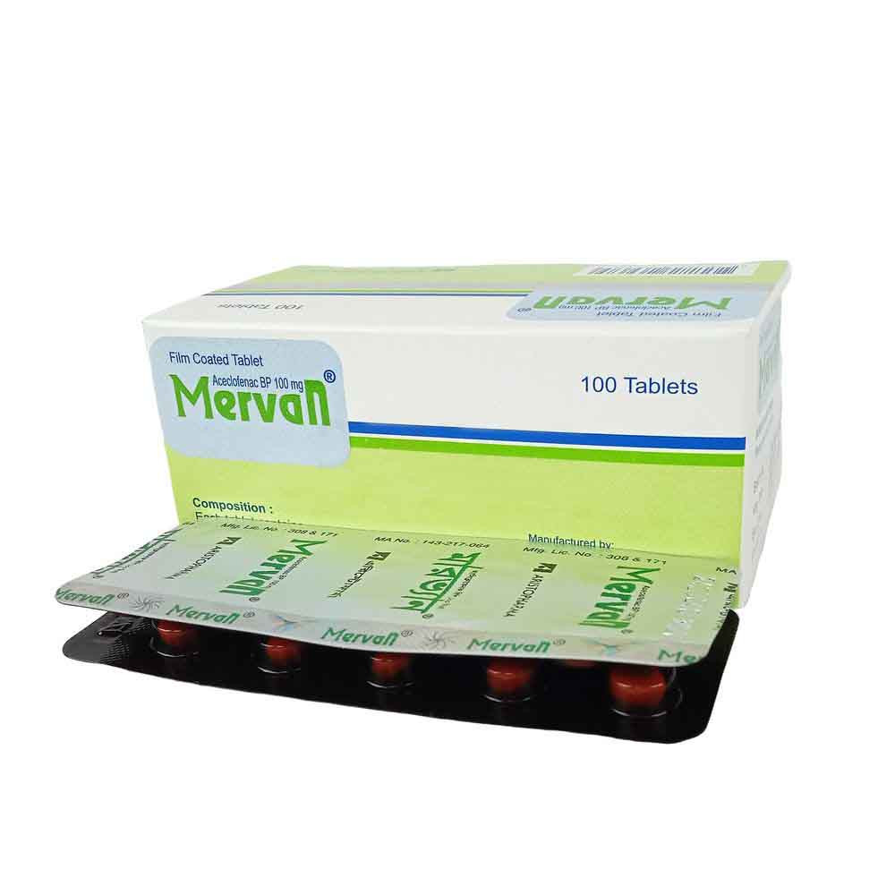 Mervan Tablet 100 mg