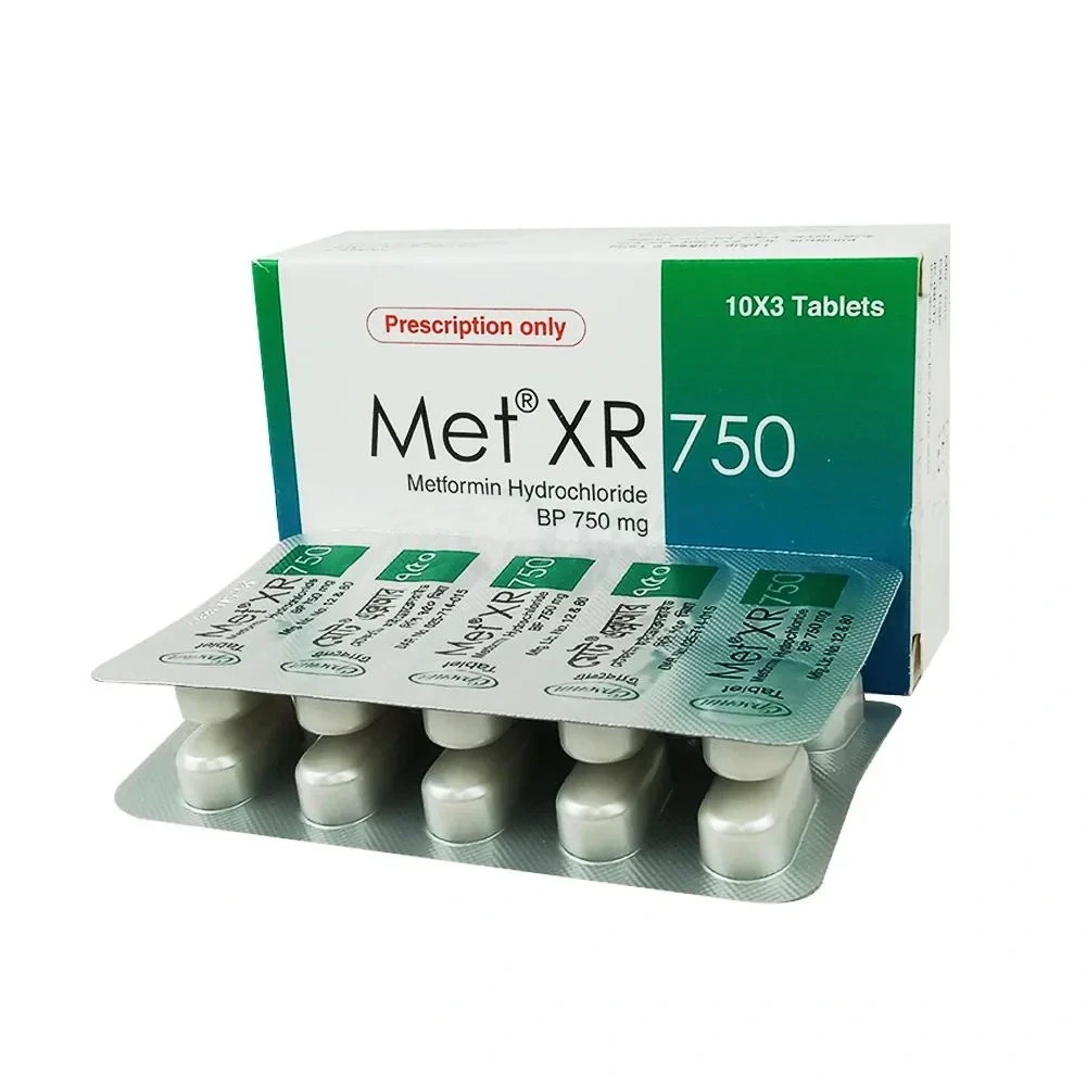 Met XR Tablet (Extended Release) 750 mg