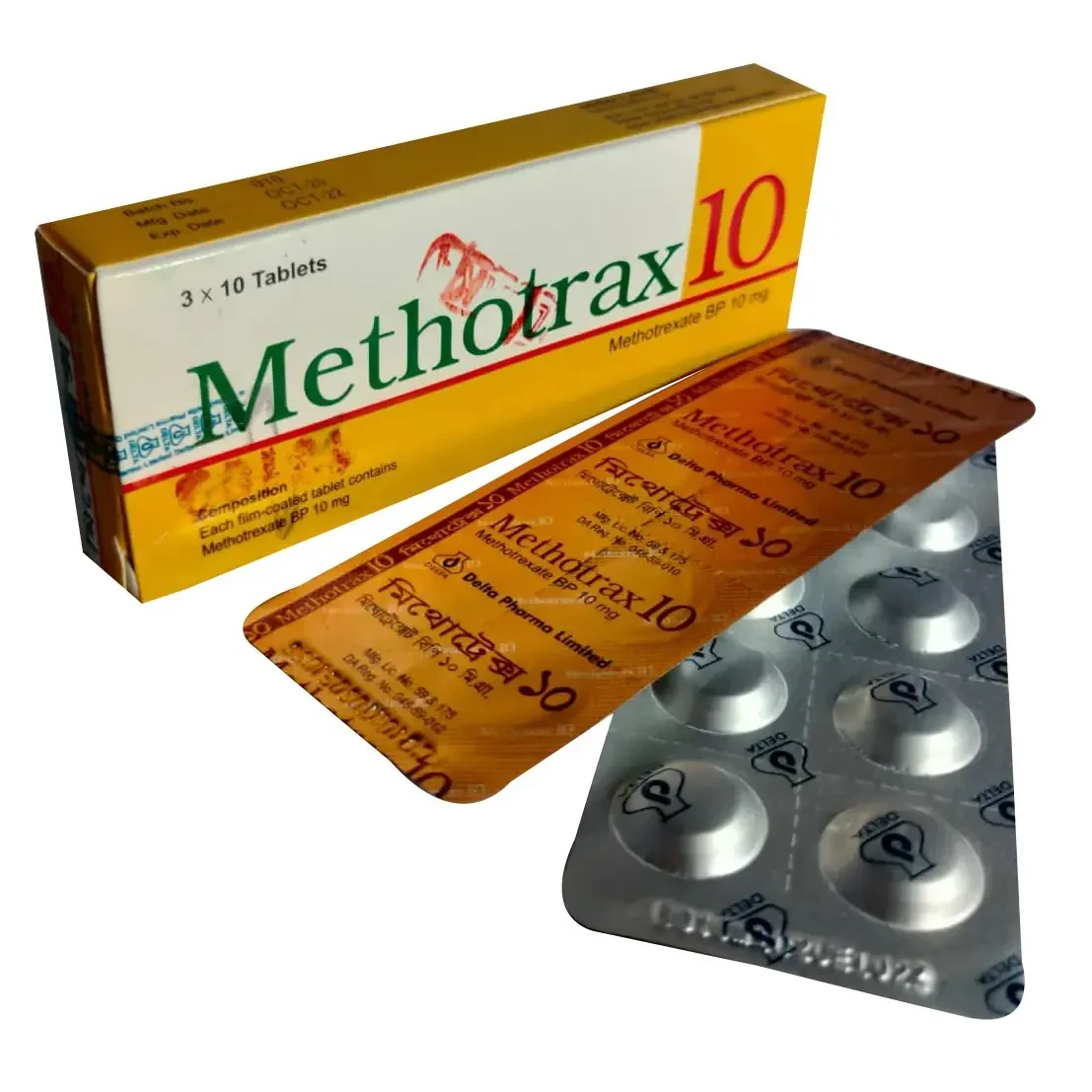 Methotrax Tablet 10 mg