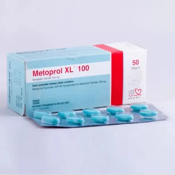 Metoprol-XL Tablet (Extended Release) 100 mg