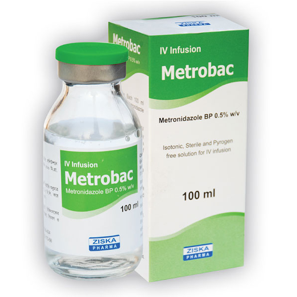 Metrobac IV Infusion 500 mg/100 ml