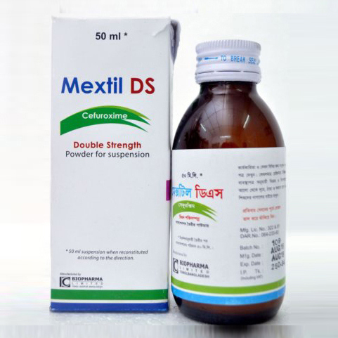 Mextil DS Powder for Suspension 250 mg/5 ml