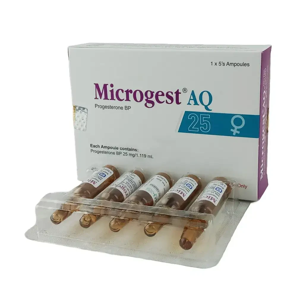 Microgest AQ SC Injection 25 mg/1.119 ml