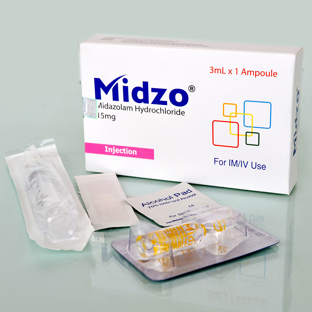 Midzo IM/IV Injection 15 mg/3 ml