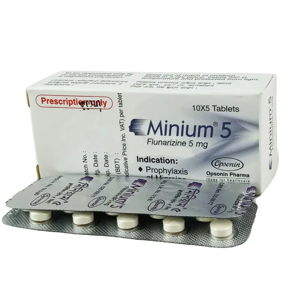 Minium Tablet 5 mg
