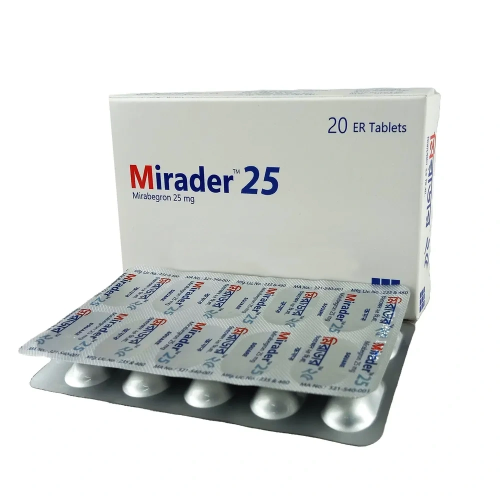 Mirader Tablet (Extended Release) 25 mg