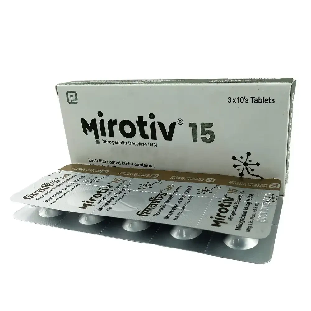 Mirotiv Tablet 15 mg