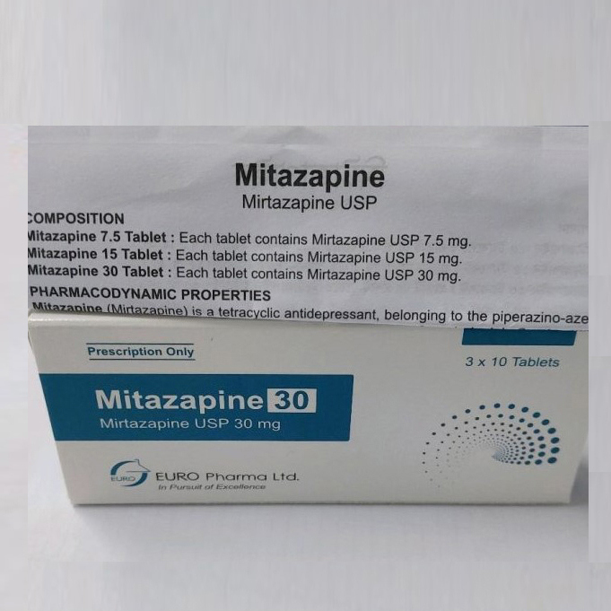 Mitazapine Tablet 30 mg