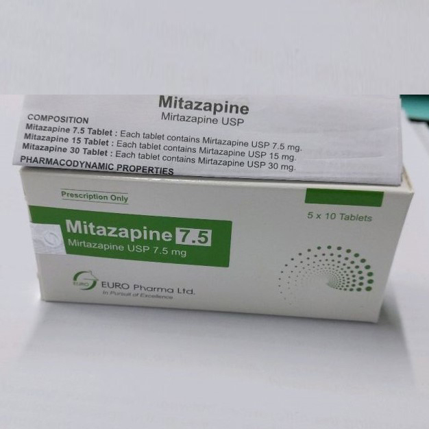 Mitazapine Tablet 7.5 mg