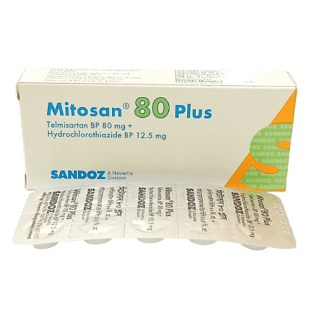 Mitosan Plus Tablet 80 mg+12.5 mg