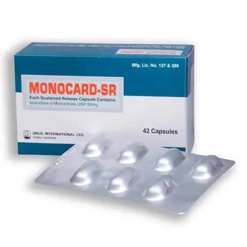 Monocard-SR Capsule (Sustained Release) 50 mg