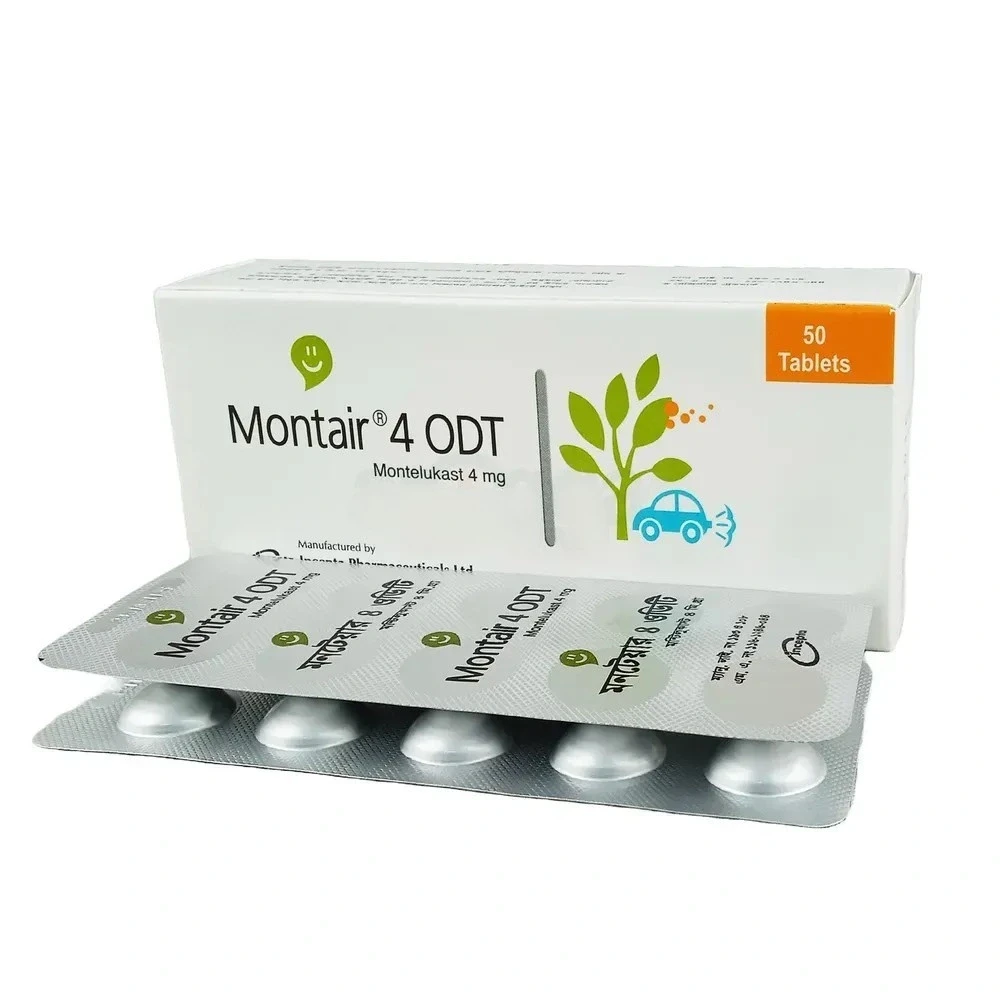 Montair ODT Dispersible Tablet 4 mg