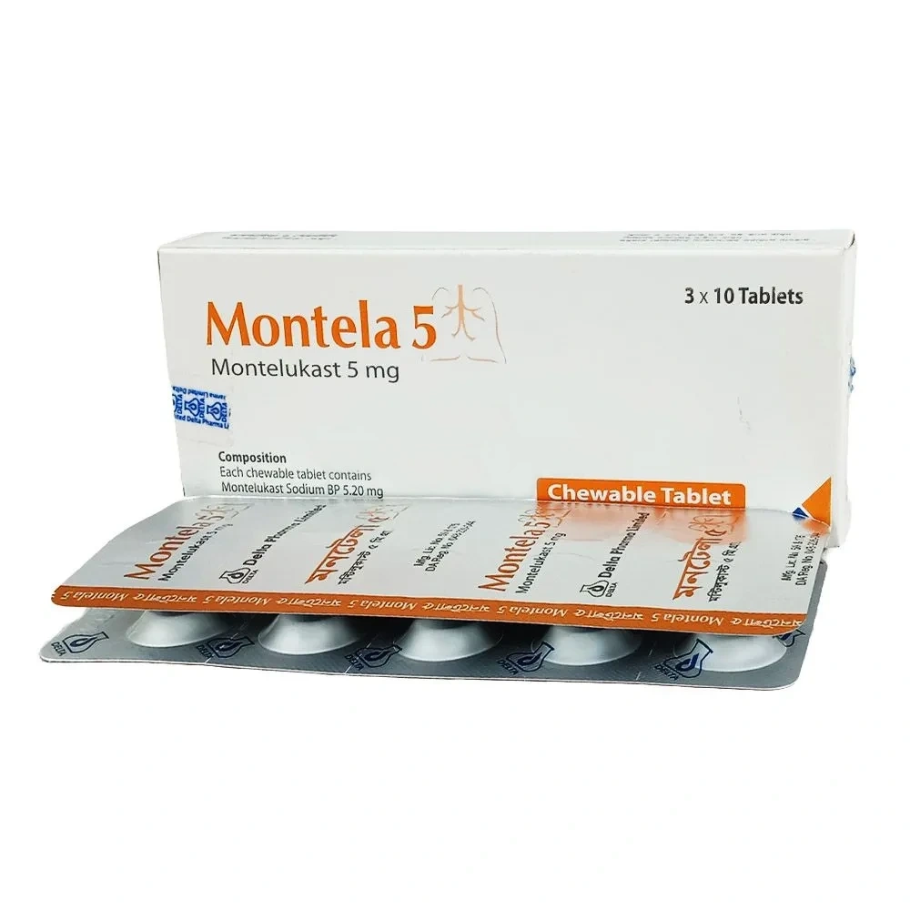 Montela Chewable Tablet 5 mg