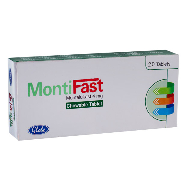 Montifast Chewable Tablet 4 mg