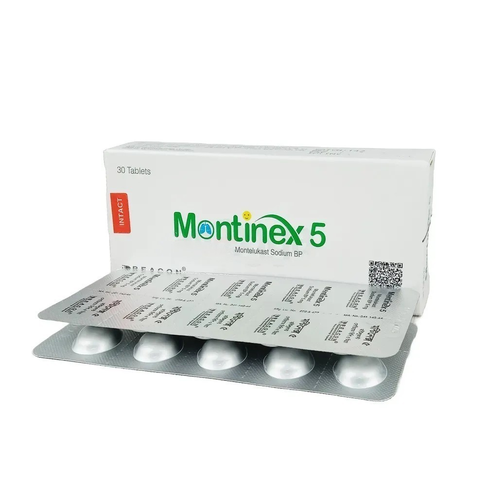 Montinex Chewable Tablet 5 mg