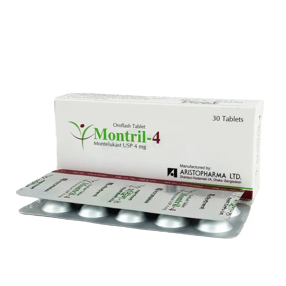 Montril Flash Tablet 4 mg
