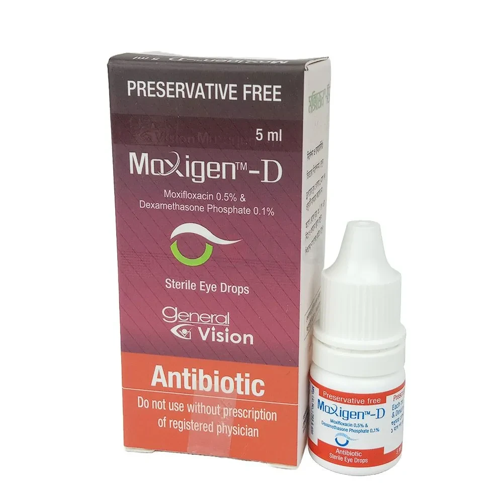 Moxigen D Ophthalmic Solution 0.5%+0.1%