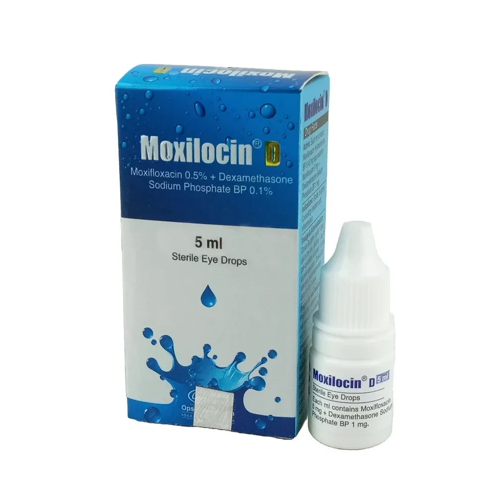 Moxilocin D Ophthalmic Solution 0.5%+0.1%