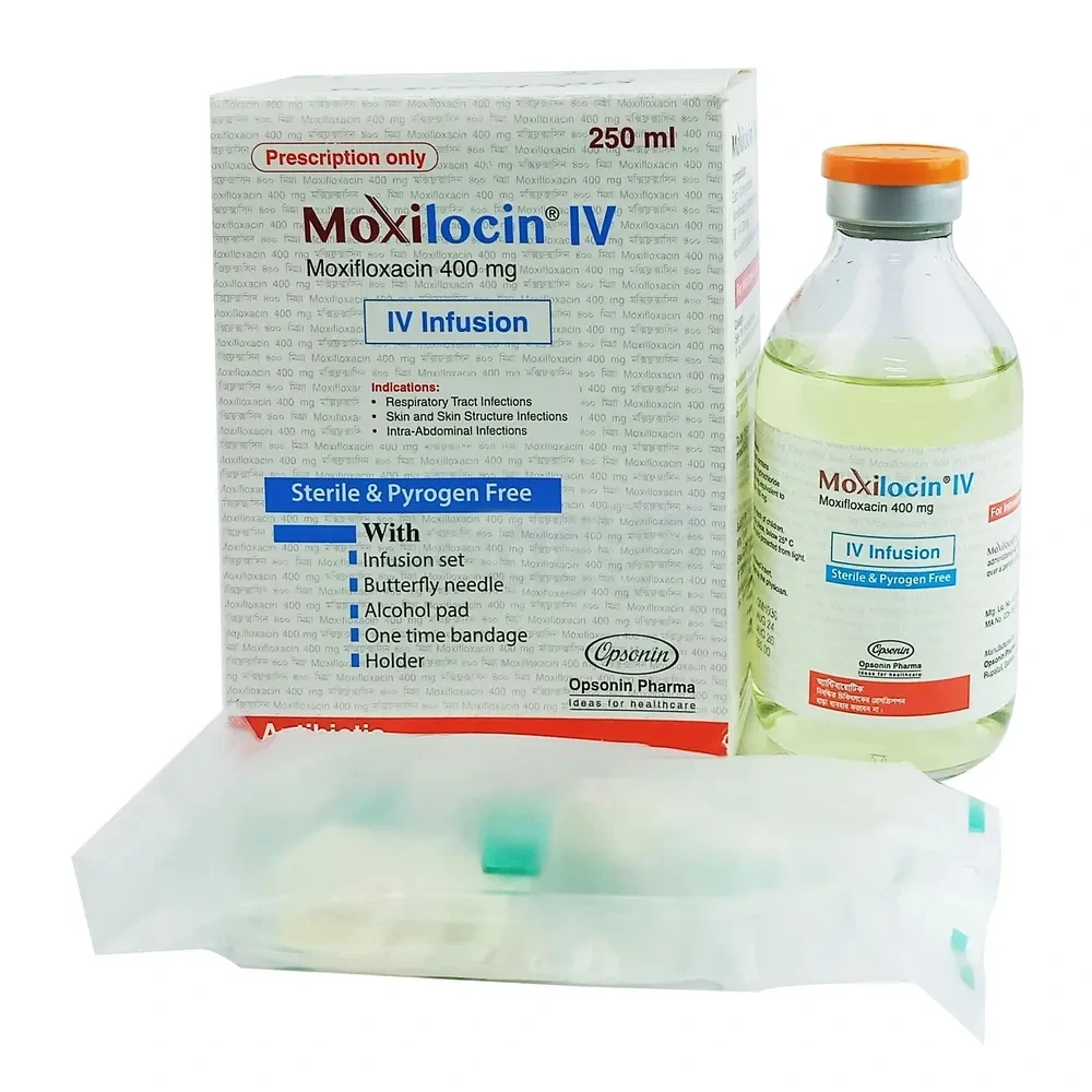 Moxilocin IV Infusion 400 mg/250 ml