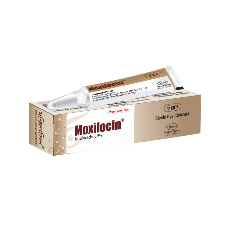 Moxilocin Ophthalmic Ointment 0.5%
