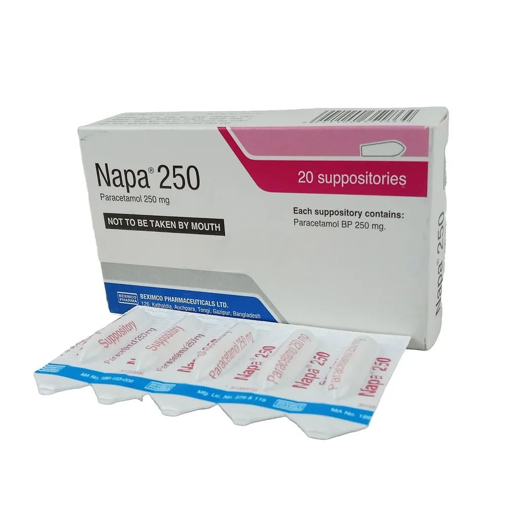 Napa Suppository 250 mg