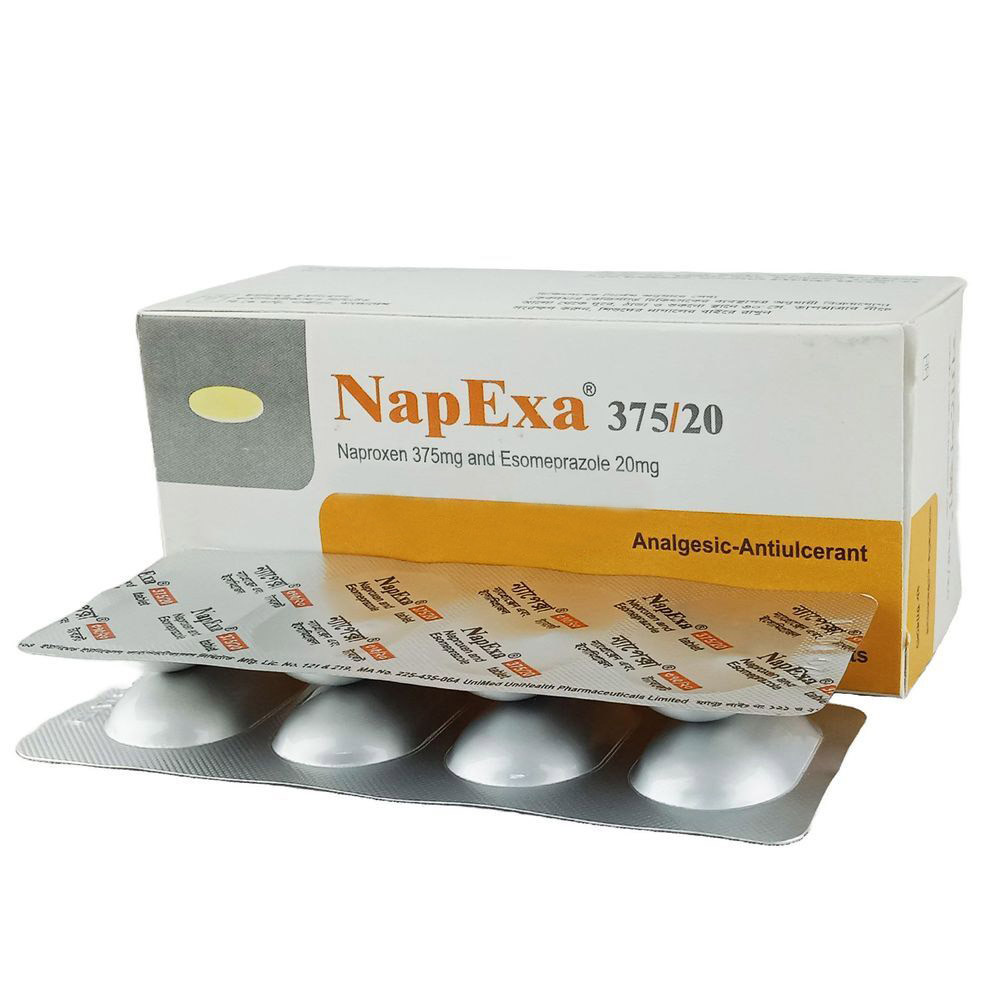 Napexa Tablet (Delayed Release) 375 mg+20 mg