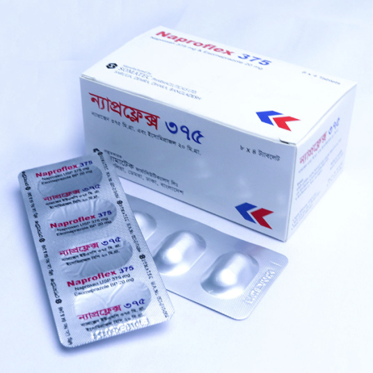 Naproflex Tablet (Delayed Release) 375 mg+20 mg
