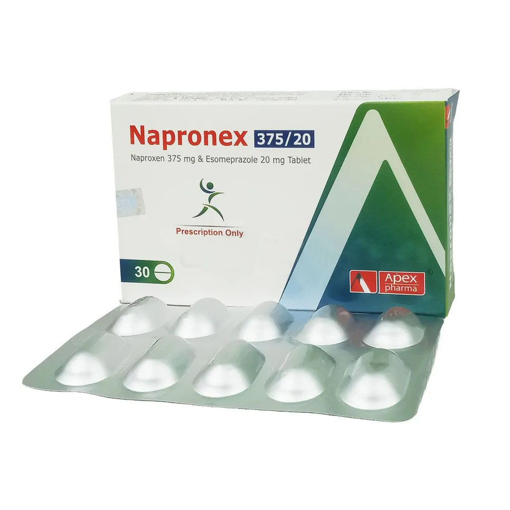 Napronex Tablet (Delayed Release) 375 mg+20 mg