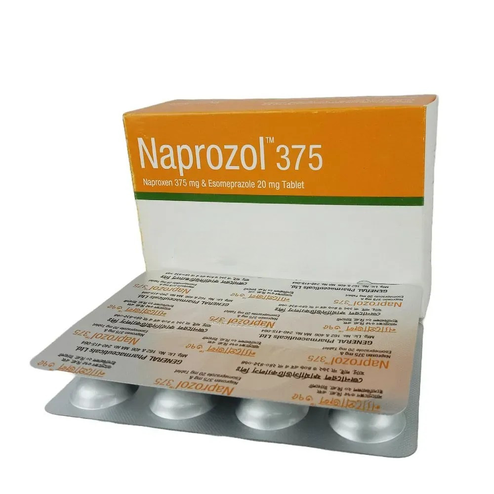Naprozol Tablet (Delayed Release) 375 mg+20 mg
