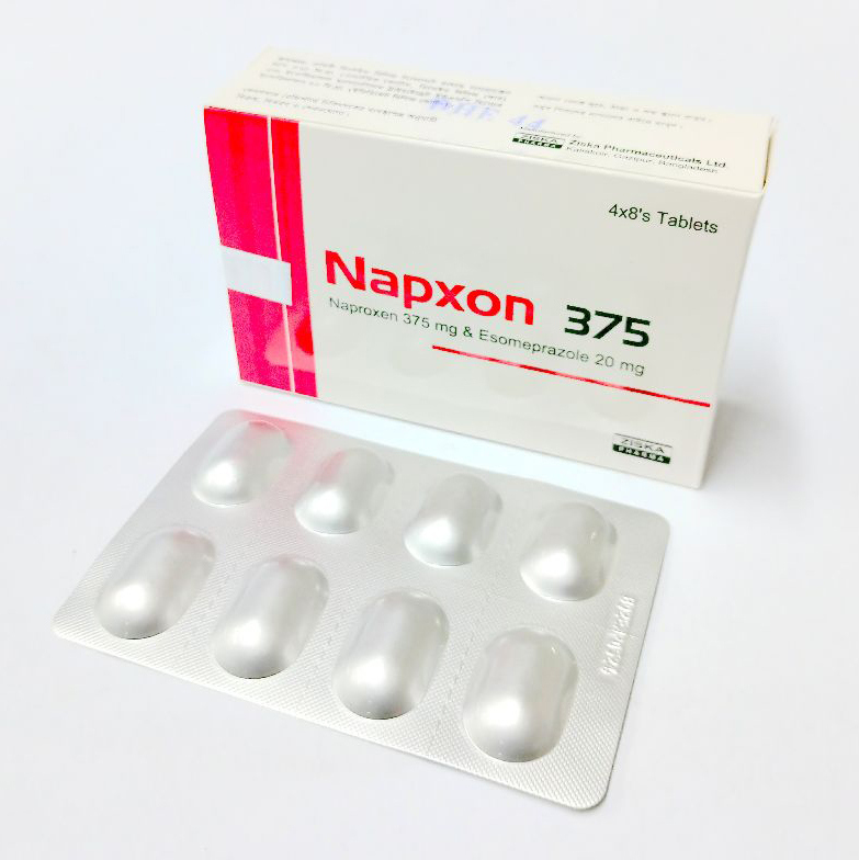 Napxon Tablet (Delayed Release) 375 mg+20 mg