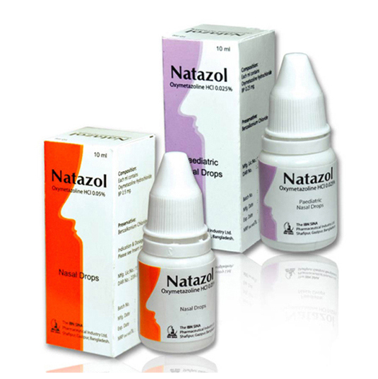 Natazol Nasal Drop 0.025%