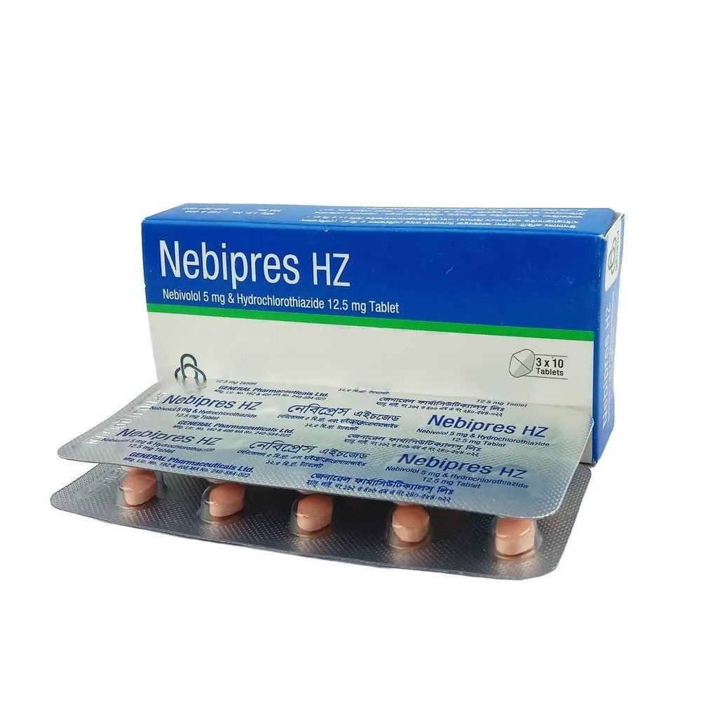 Nebipres HZ Tablet 5 mg+12.5 mg