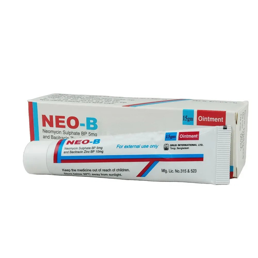 Neo-B Ointment (5 mg+500 IU)/gm