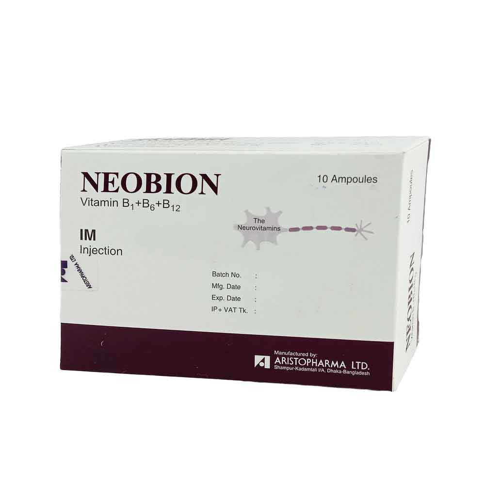 Neobion IM Injection (100 mg+100 mg+1 mg)/3 ml