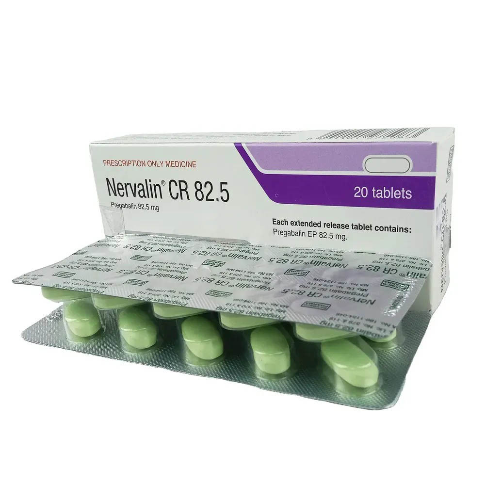 Nervalin CR Tablet (Extended Release) 82.5 mg