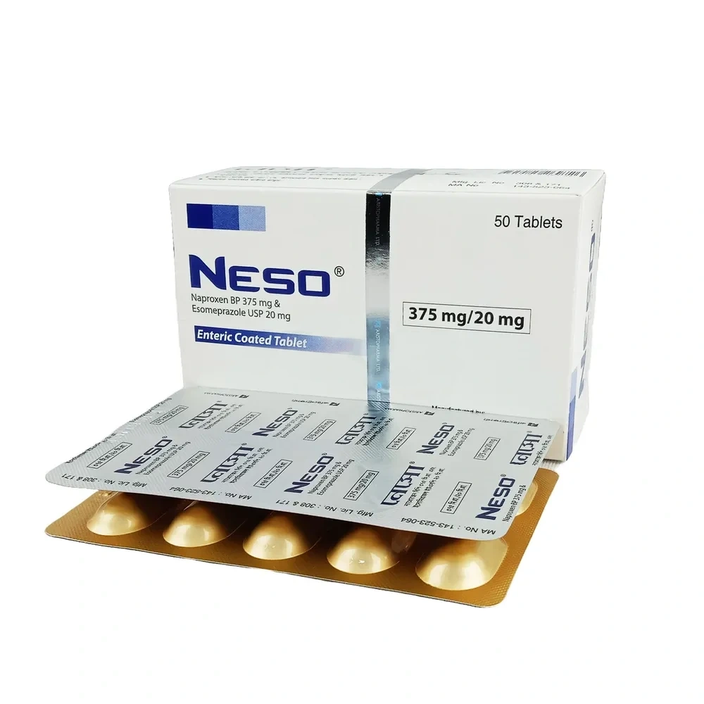 Neso Tablet (Delayed Release) 375 mg+20 mg