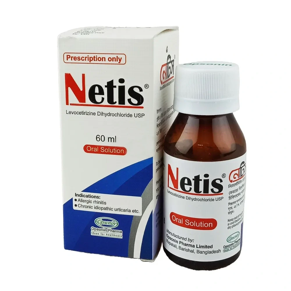 Netis Oral Solution 2.5 mg/5 ml