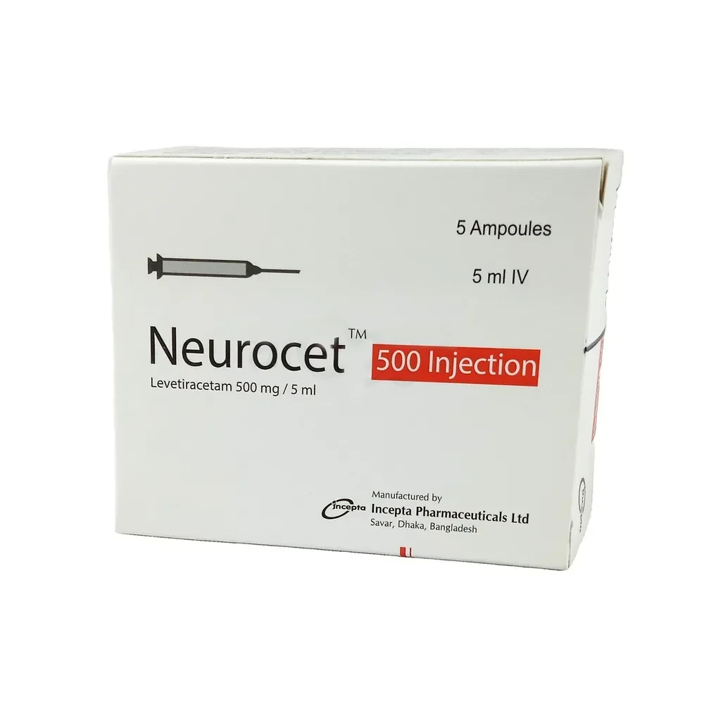 Neurocet IV Infusion 500 mg/5 ml