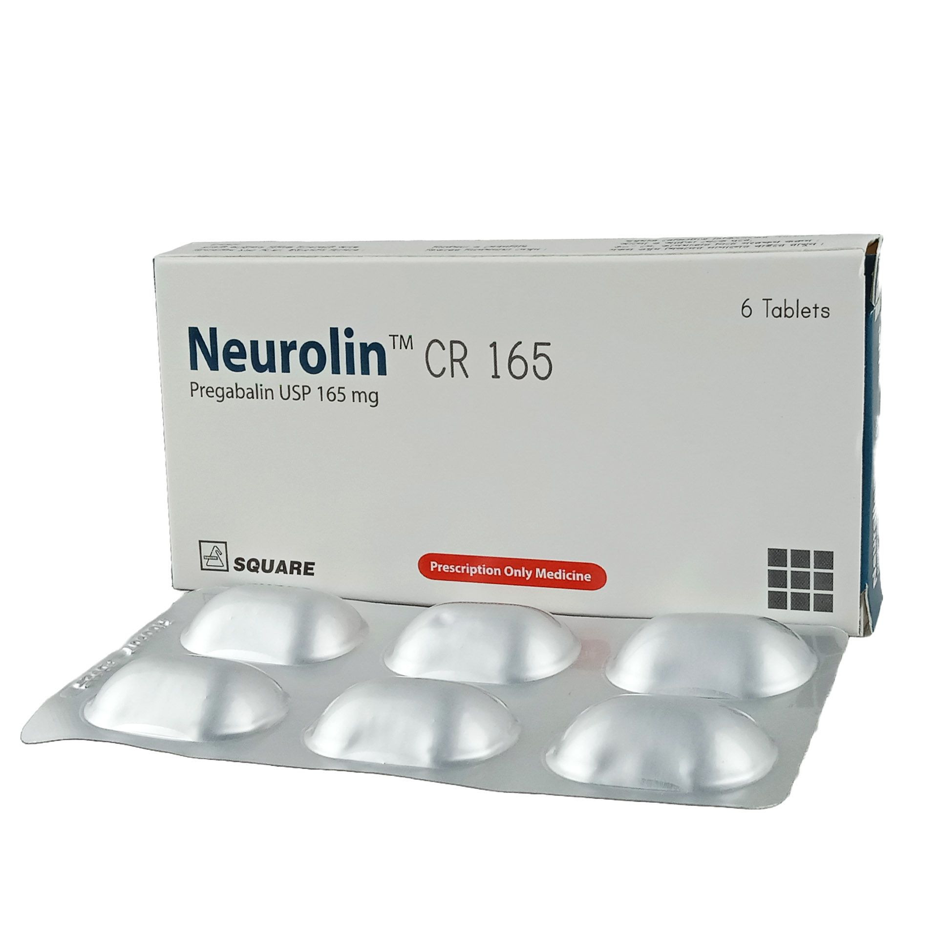 Neurolin CR Tablet (Controlled Release) 165 mg
