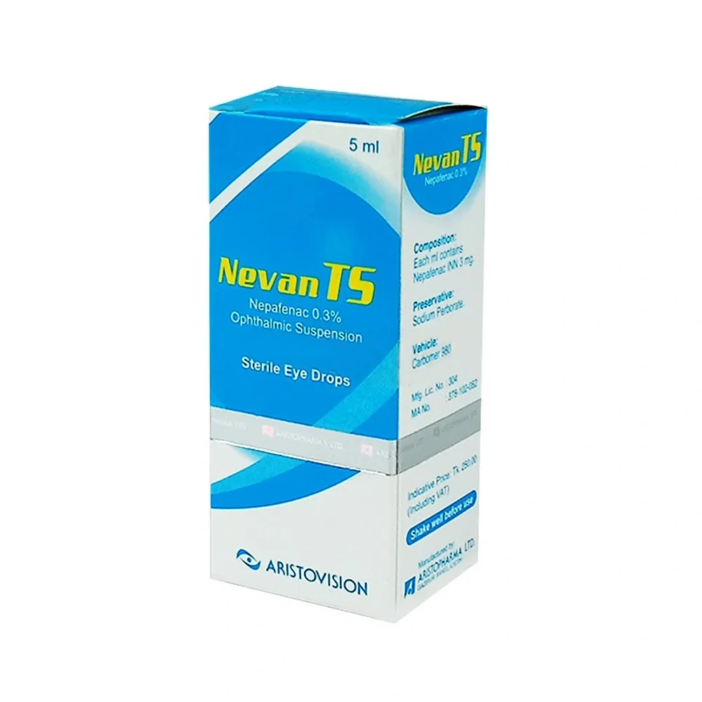 Nevan Instrument Nevan TS Ophthalmic Suspension এর কাজ, খাওয়ার নিয়ম ...