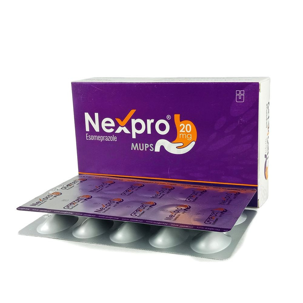 Nexpro Mups MUPS Tablet 20 mg