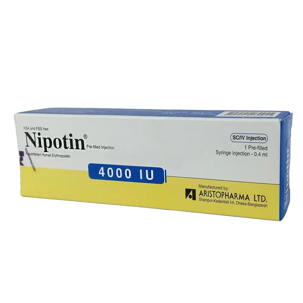 Nipotin IV/SC Injection 4000 IU