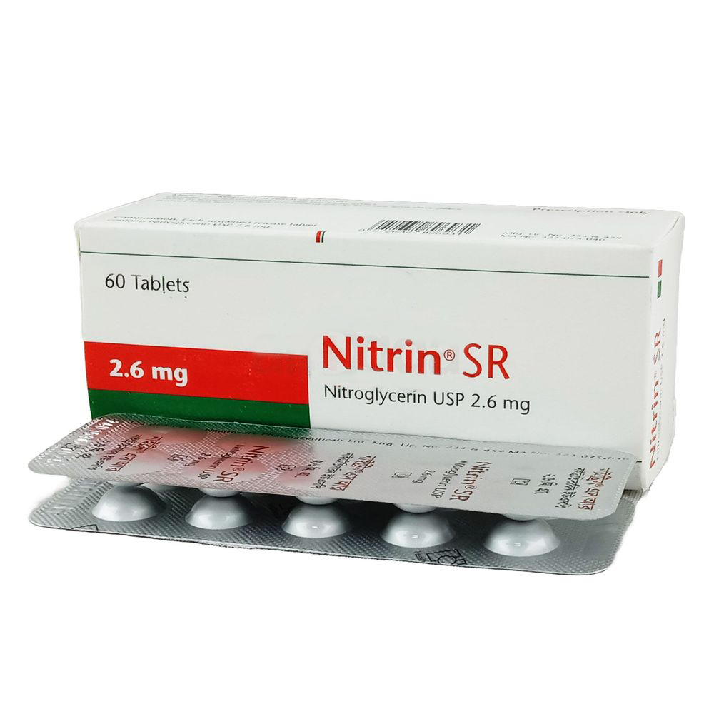 Nitrin SR Tablet (Sustained Release) 2.6 mg