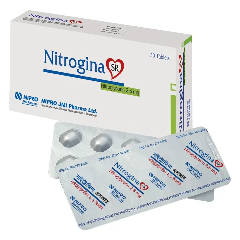 Nitrogina SR Tablet (Sustained Release) 2.6 mg