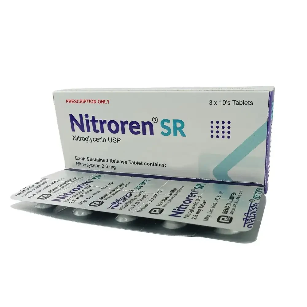 Nitroren SR Tablet (Sustained Release) 2.6 mg