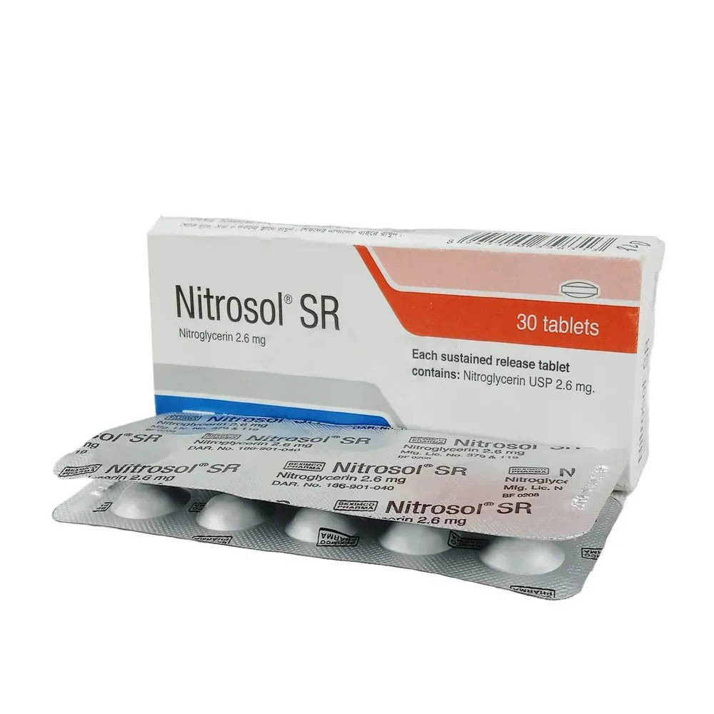 Nitrosol SR Tablet (Sustained Release) 2.6 mg
