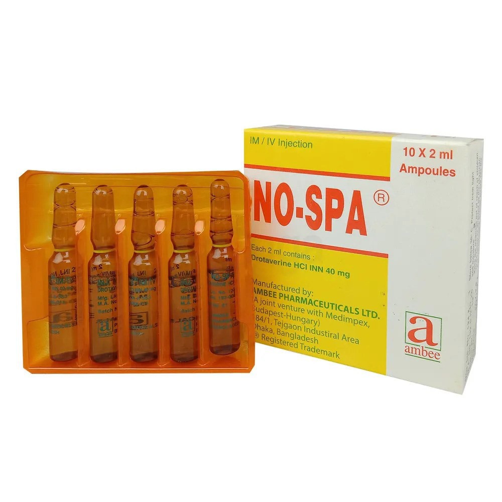 No-Spa Injection 40 mg/2 ml
