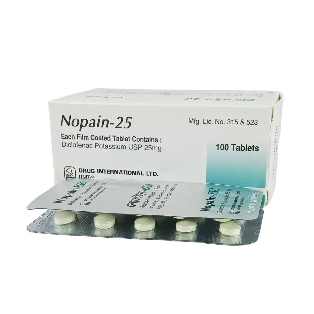 Nopain Tablet 25 mg