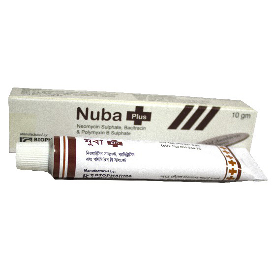 Nuba Plus Ointment (3.5 mg+400 IU+5000 IU)/gm