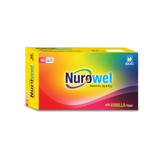 Nurowel Tablet 100 mg+200 mg+200 mcg